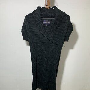 Streetwear Society black knit long sweater - size small